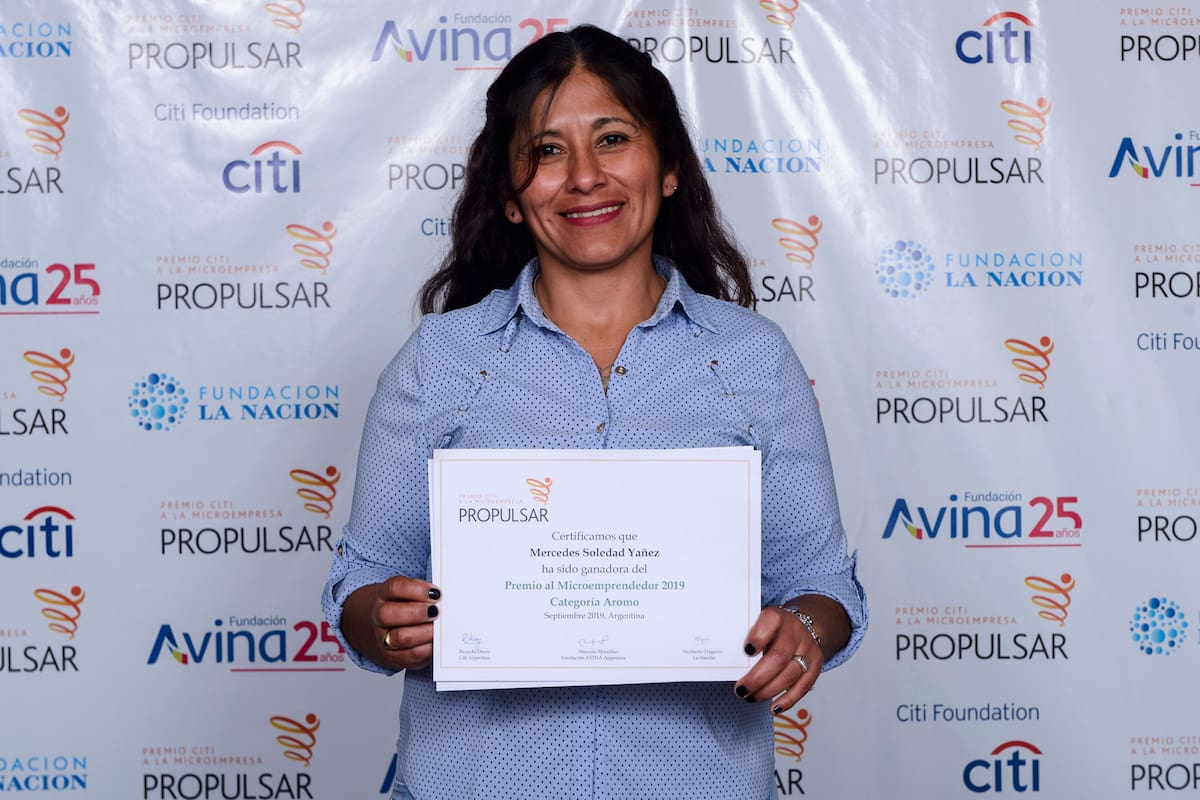 Soledad usará el dinero del premio Propulsar para terminar de hacer refacciones en su casa y comprar lo necesario para seguir creciendo con su emprendimiento