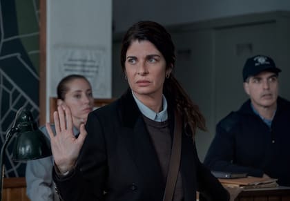 Soledad Villamil, en el papel de Ema en la serie Atrapados