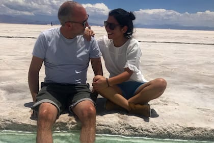 Soledad y Mark.