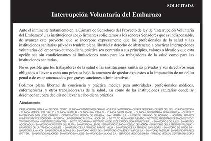 Solicitada