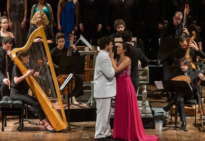 Orfeo, de Claudio Monteverdi, dirigida por Leonardo García Alarcón. En el Teatro Colón, noviembre de 2017