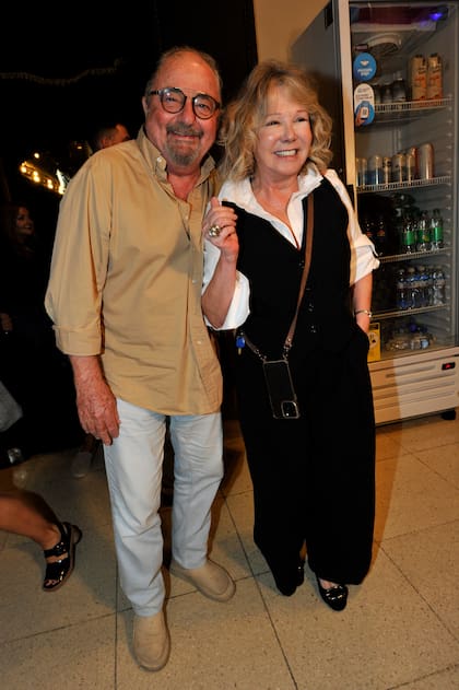 Solita Silveyra junto a José Luis Vázquez, su última pareja