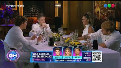 "Solo amigos". Marcos y Juli responden por su relación