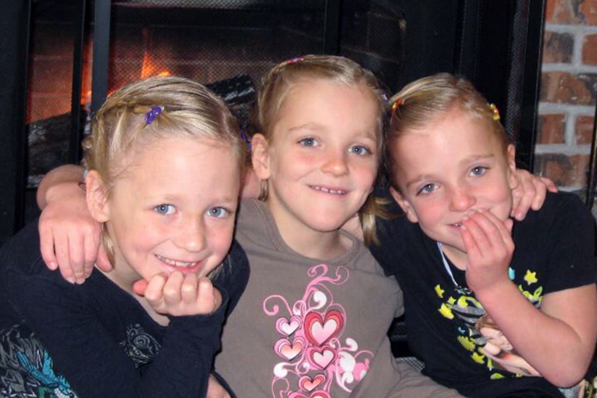 Solo dos de las bebés nacieron unidas (Foto: Daily Mail)