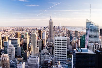 Solo el distrito de Manhattan tiene 43 millones de metros cuadrados de inventario de oficinas.