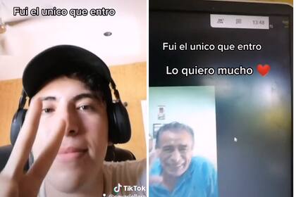 Solo un alumno se conectó para ver con el profesor la película