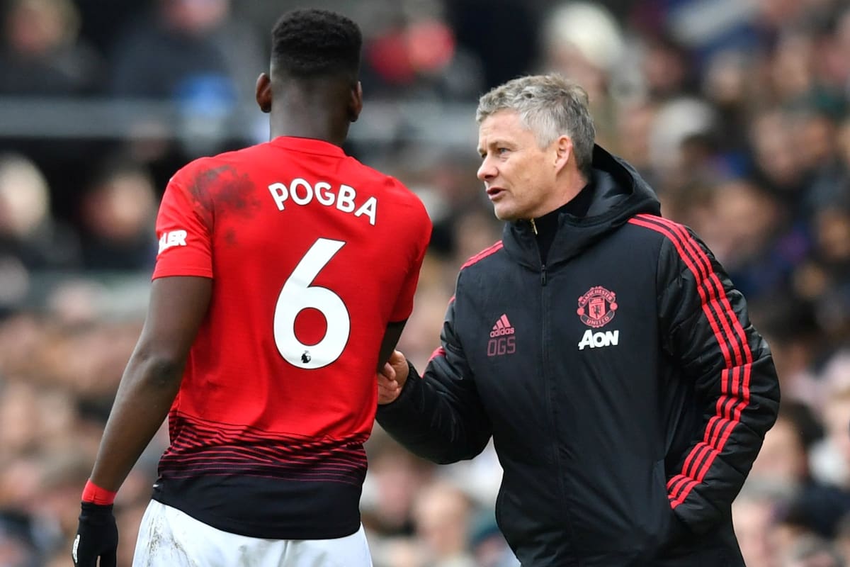 Solskjaer encontró en Pogba un intérprete ideal para su propuesta de juego