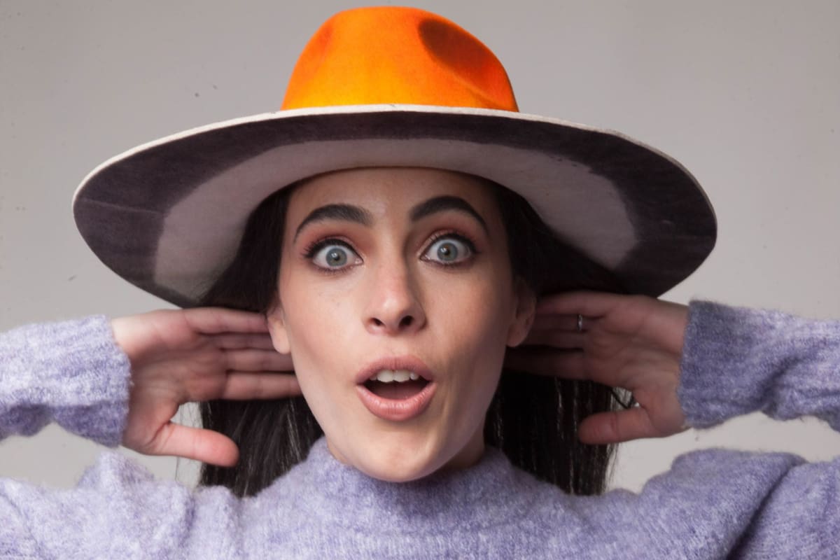 Sombrero con cordón (Made in Chola, $16.000). Foto: Caro Franko