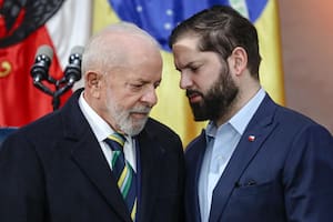 “Somos diferentes y eso es extraordinario", dijo Lula tras reunirse con Boric el martes.