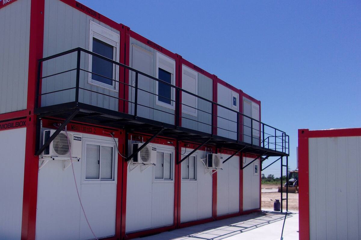 Son estructuras que tienen una vida útil de diez años y pueden transportarse y reutilizarse