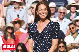 Son innumerables las ocasiones que la mujer de William ha recurrido a este estampado sobrio y elegante.
