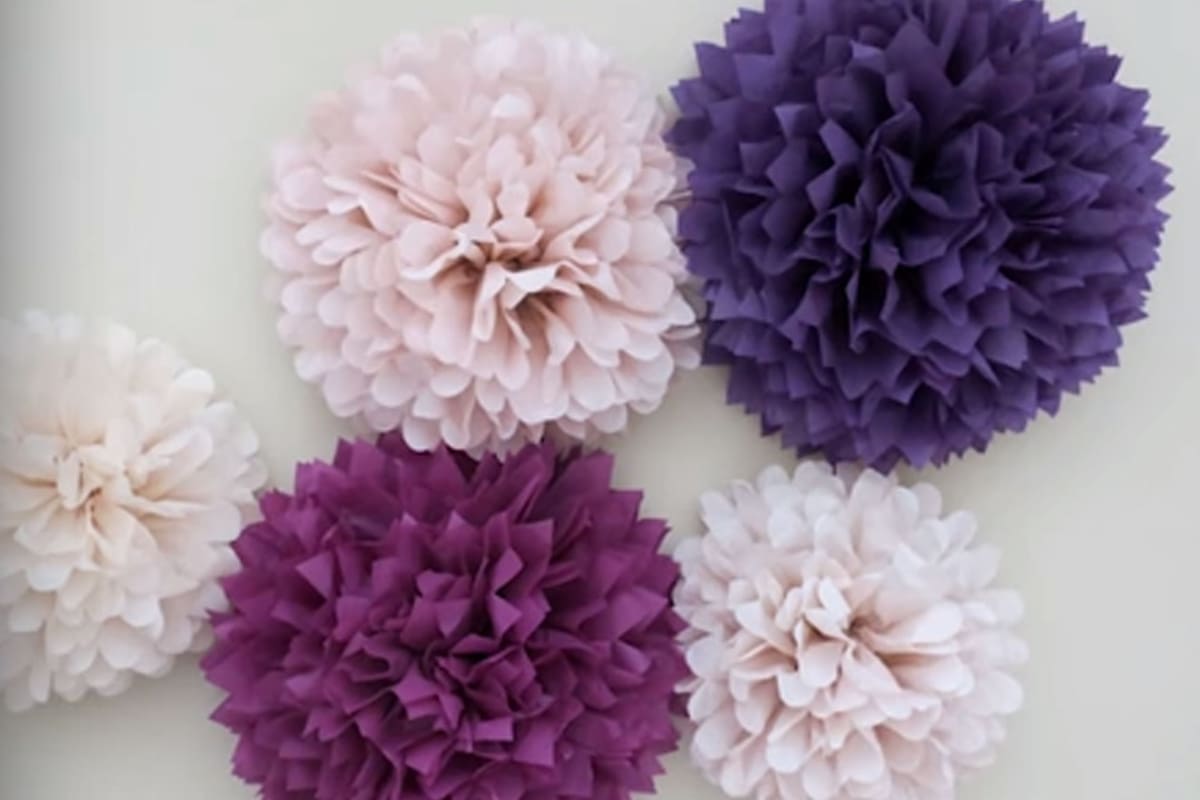 Son livianas y pueden usarse en distintos tipos de decoraciones