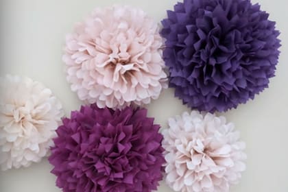 Son livianas y pueden usarse en distintos tipos de decoraciones