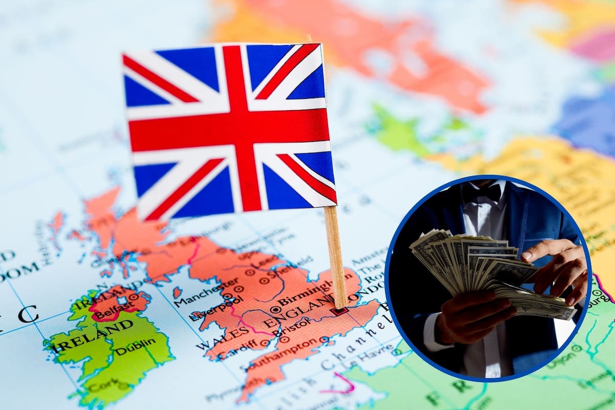 Son más de 9.500 millonarios planeando dejar el Reino Unido en 2024 (Foto Canva)
