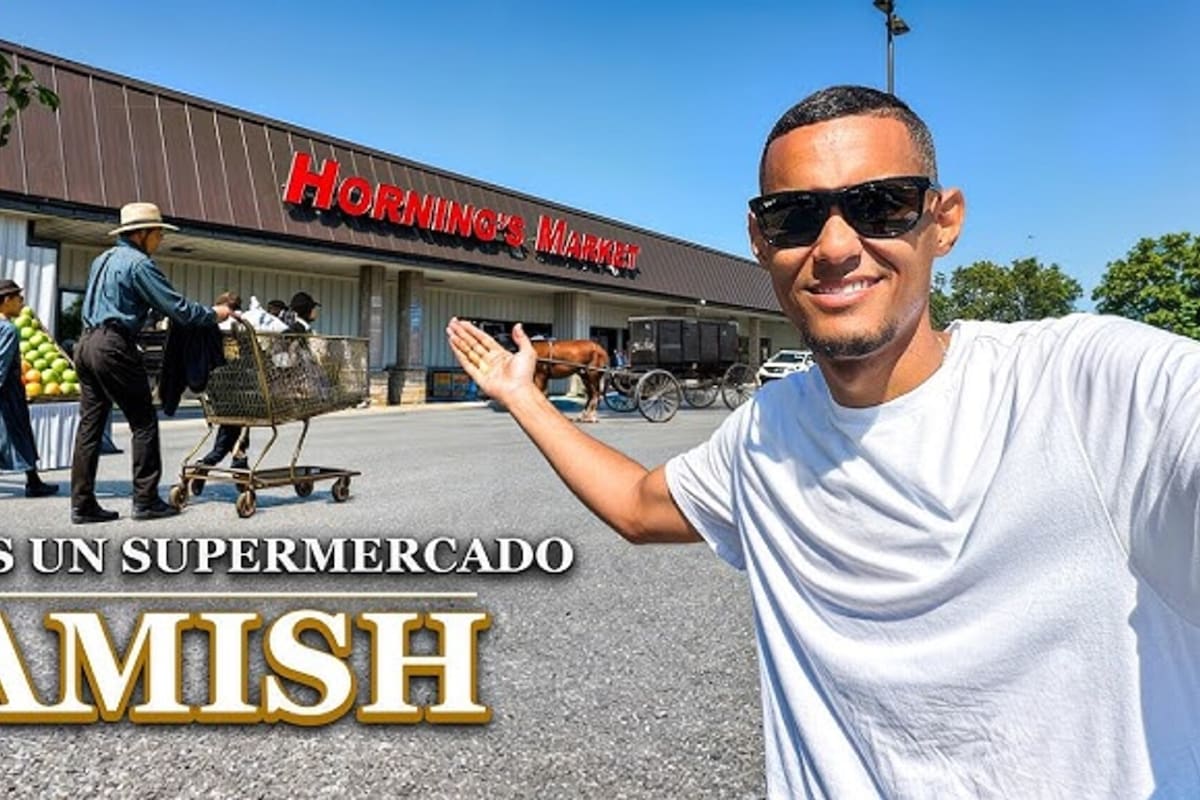 "Son menonitas, pero los hispanos los vemos vestidos e inmediatamente decimos que son Amish, porque así somos nosotros”, bromeó el influencer, parodiando su propia presentación