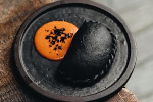 Son pioneros en la comida basada en plantas y la empanada negra se convirtió en uno de los éxitos del restaurante