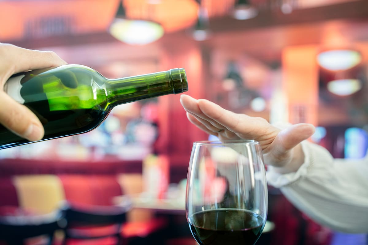 Son pocas, pero válidas, las situaciones en la que está justificado mandar de vuelta el vino