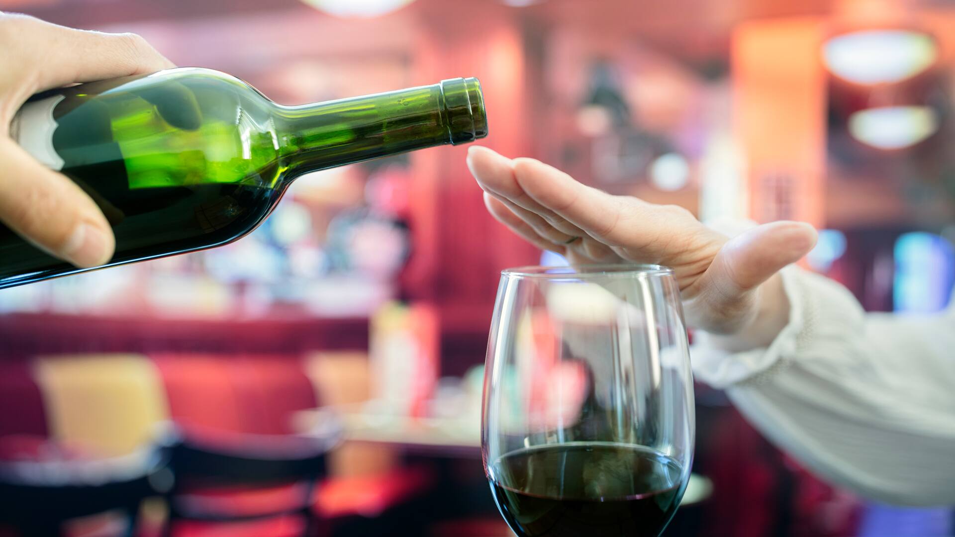 Son pocas, pero válidas, las situaciones en la que está justificado mandar de vuelta el vino