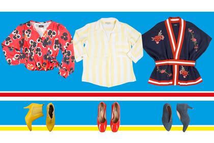 Son tan básicos como versátiles: rojo, amarillo y azul hacen a una paleta perfecta para los looks de primavera. Propuestas con el ojo de Club.