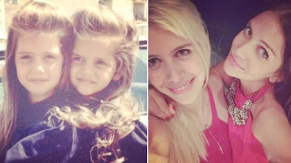 Wanda contó en una entrevista que un representante de artistas la vio en una plaza junto a su hermana y le propuso a sus padres que ambas comiencen a trabajar como modelos publicitarias