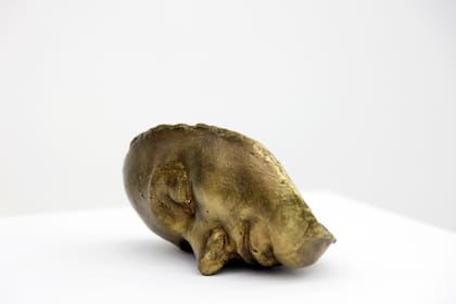 "Soñar mi propio mar", de Ananké Assef, es la réplica del rostro de la artista