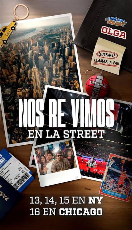 Soñé que volaba se transmitirá en vivo desde Nueva York y Chicago (Foto: Instagram @sonequevolaba)