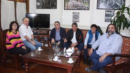 Sonia Alessio, Yasky, Schmid, Pablo Moyano, Micheli y Baradel, hoy, en la CTA