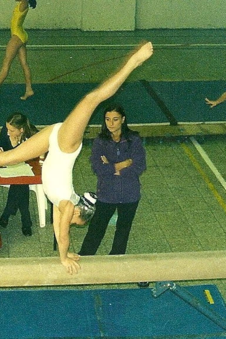 Sonia en un torneo ejerciendo como jueza