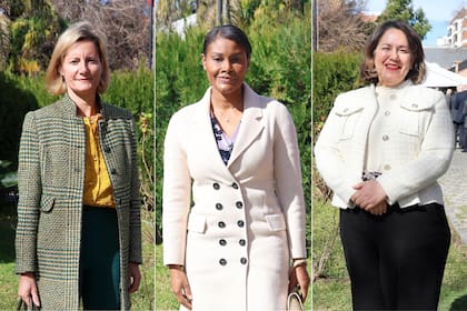 Sonia Lalanne; Diana Salazar Méndez y Heidi Gomez