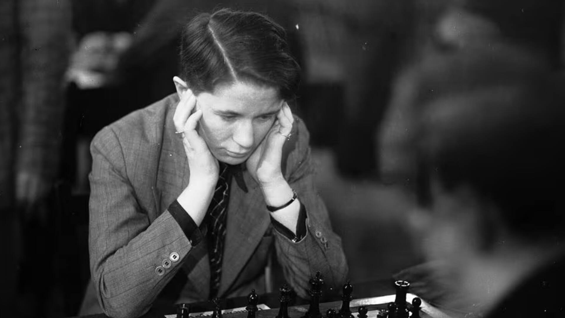 Sonja Graf, en un torneo celebrado en Reino Unido en 1936.