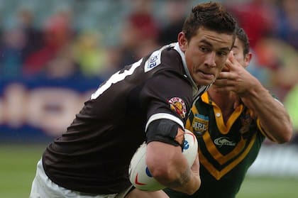 Sonny Bill WIlliams en 2004, cuando jugaba para Bulldogs en Australia