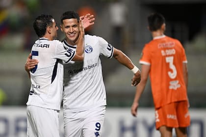 Sonríe Alex Arce, el jugador que acumula ocho goles en la actual Copa Libertadores en Independiente Rivadavia, puntero e invicto del grupo C