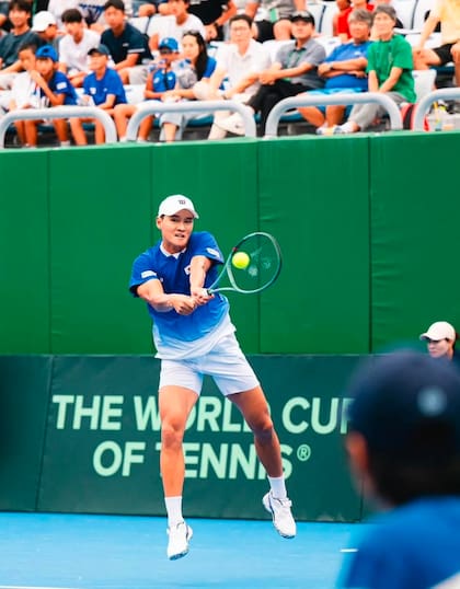 Soonwoo Kwon, el tenista mejor rankeado de Corea del Sur, rival de Argentina en la serie de Copa Davis en Busan