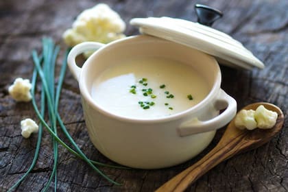 Sopa de coliflor