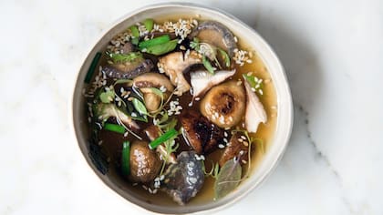 Sopa de alimonados en Casa Cavia