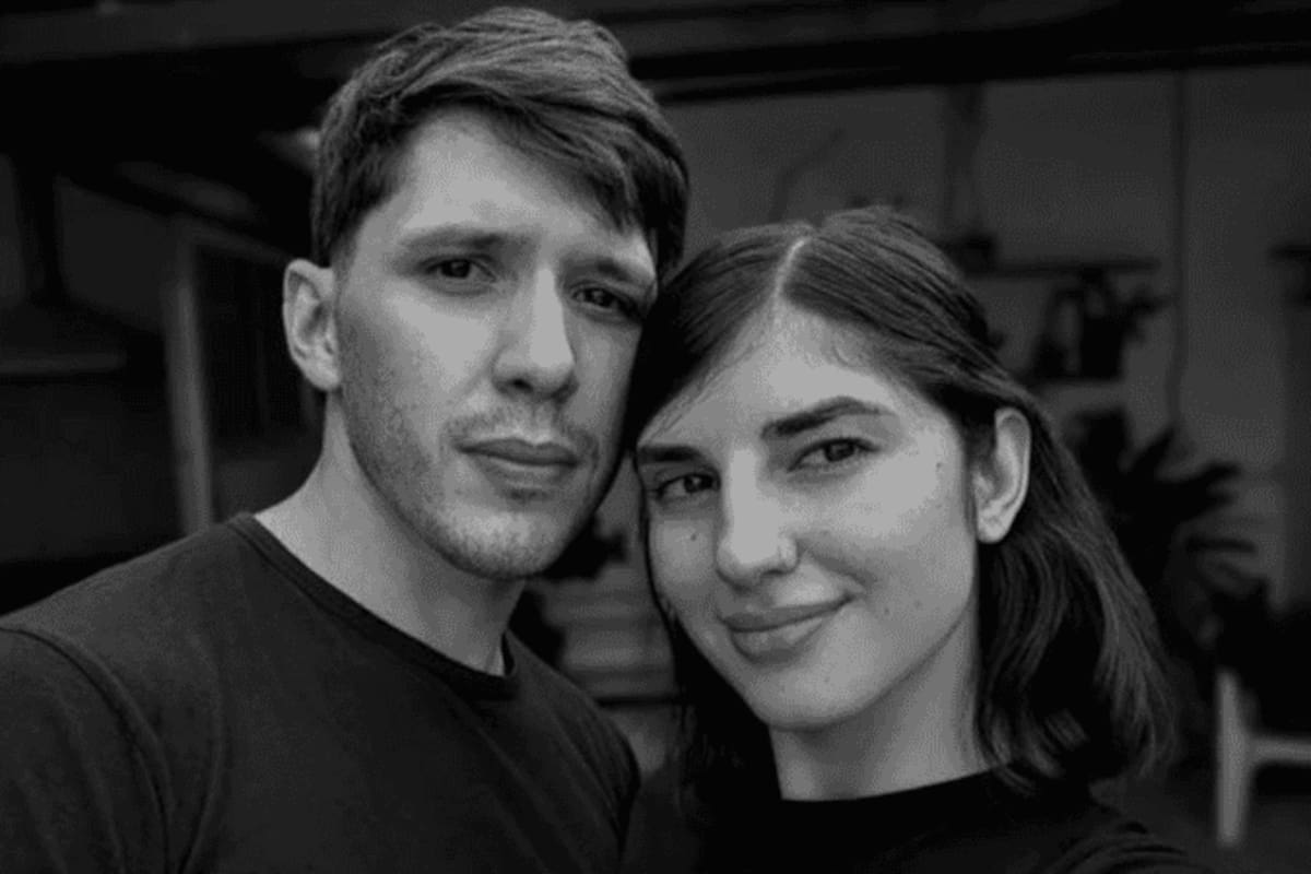 Sophia Civarelli y su novio Valentín Alcida, ambos de 22 años