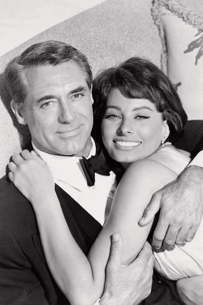 Sophia Loren y Cary Grant