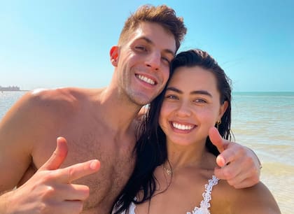 Sophia y Mauro, dos jóvenes de diferentes países que se conectaron en Estados Unidos