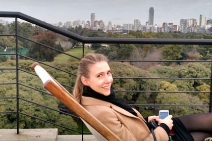 Sophie, en Buenos Aires.