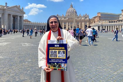 Sor Lucía Caram. en el Vaticano
