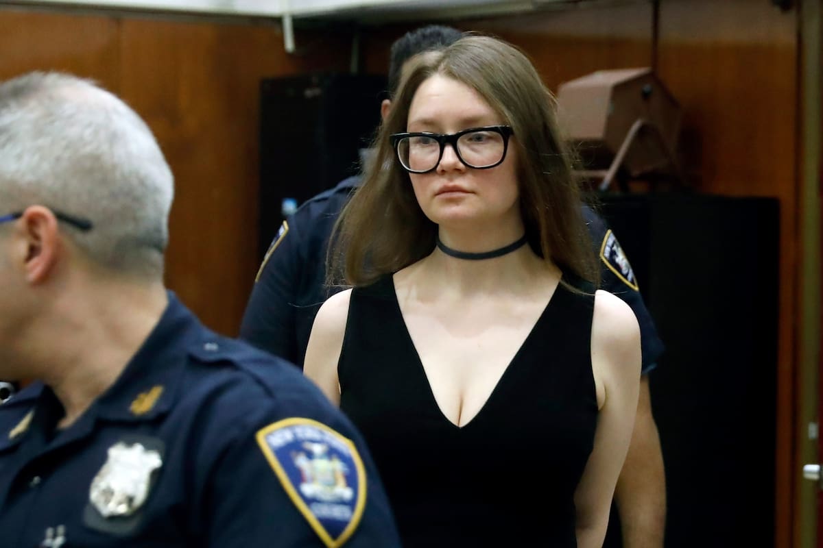 Sorokin, de 28 años, vivía en habitaciones de hotel lujosas en la ciudad de Nueva York que no podía costear