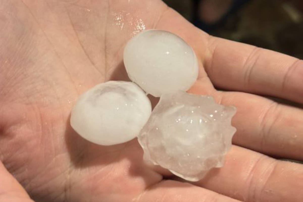Sorpresa en la madrugada: granizó en algunos barrios de la ciudad y en la zona norte del conurbano.