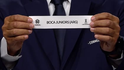 Sorteo de La Libertadores, Boca JUniors