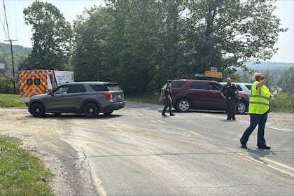 Sospechoso de balear a dos policías en Pensilvania está muerto