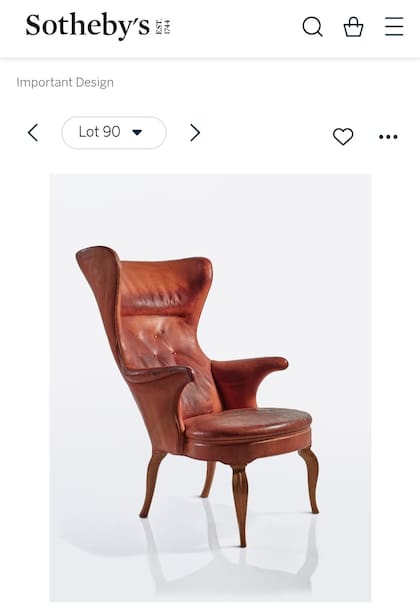 Sotheby's compartió el artículo en su página web