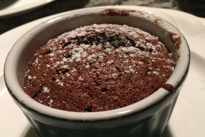 Soufflé de chocolate