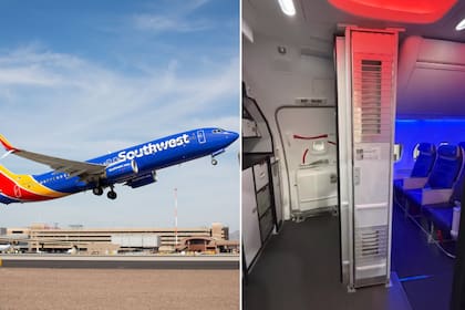 Southwest Airlines implementó por primera vez la barrera secundaria de cabina para proteger pilotos