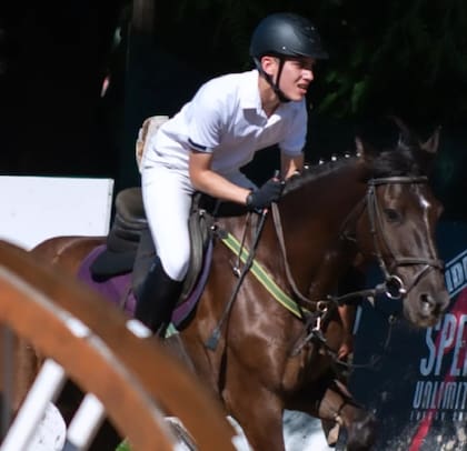 “Soy un jinete que me esfuerzo mucho por aprender más a manejar y conocer a los caballos"
