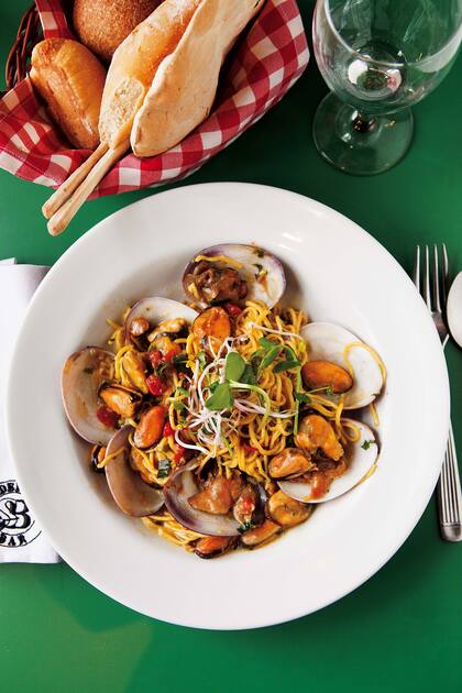 Spaghetti alle vongole.
