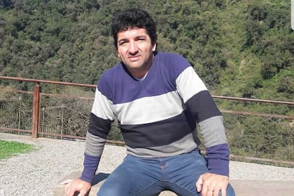 Spahn vio los cheques tras haber reducido la velocidad de su auto, en la rotonda de la localidad de Esperanza, Santa Fe